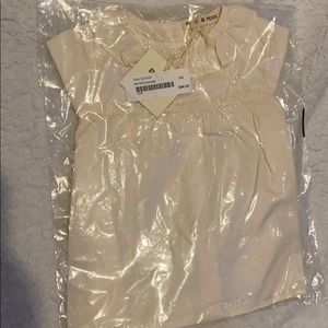 Clearance ! Babe & Tess Cream Blouse
